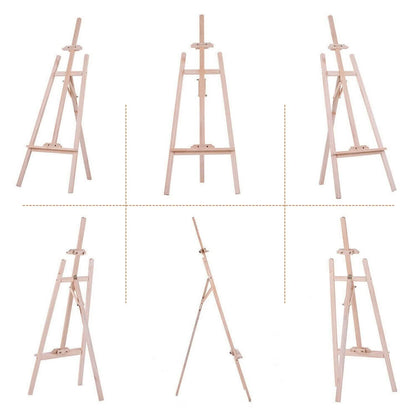 Painting Easel Stand Wooden Inclinable A Frame Tripod DailySale