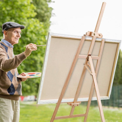 Painting Easel Stand Wooden Inclinable A Frame Tripod DailySale