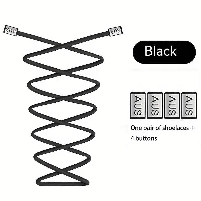 Pair of Elastic No Tie Shoelaces DailySale