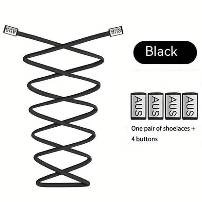 Pair of Elastic No Tie Shoelaces DailySale