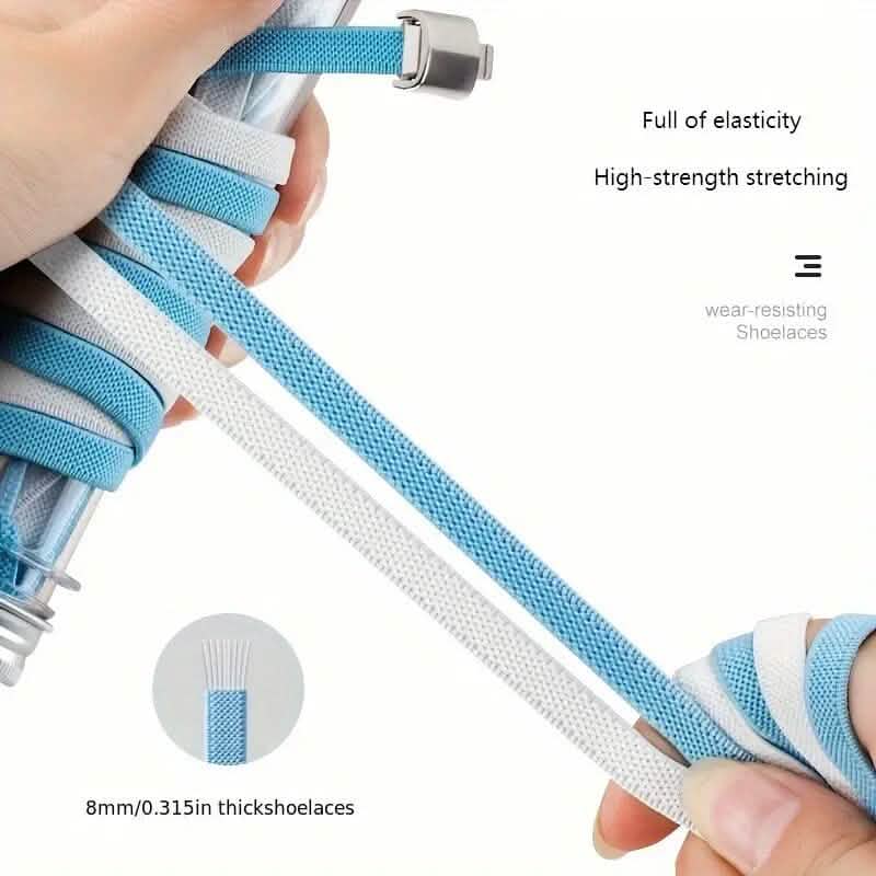 Pair of No-Tie Shoe Laces DailySale