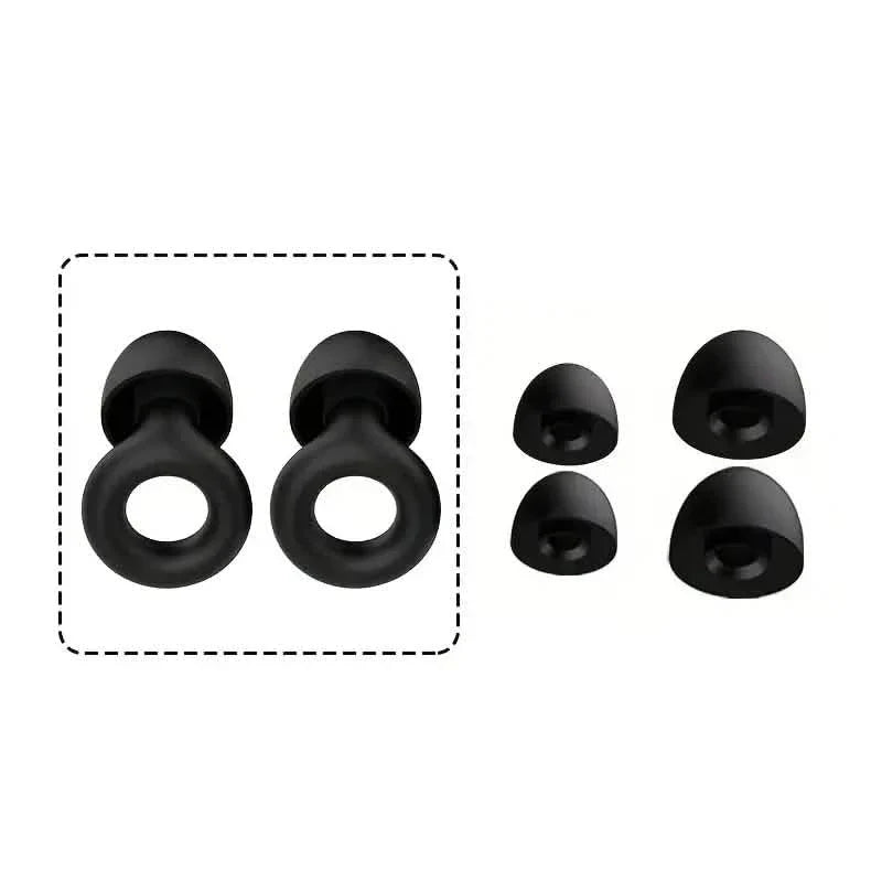 Pair of Super Soft, Reusable Silicone Ear Plugs DailySale