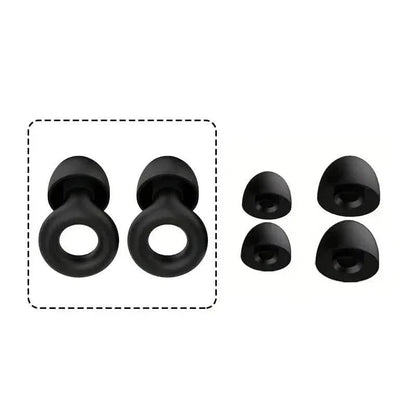 Pair of Super Soft, Reusable Silicone Ear Plugs DailySale
