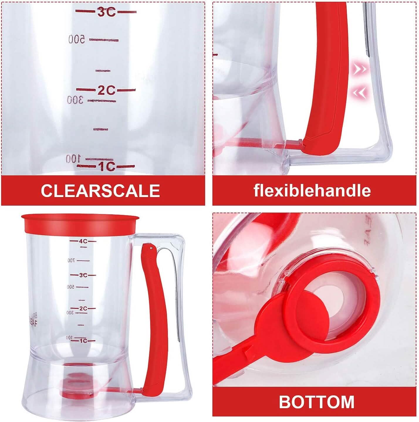 Pancake Cupcake Batter Dispenser DailySale