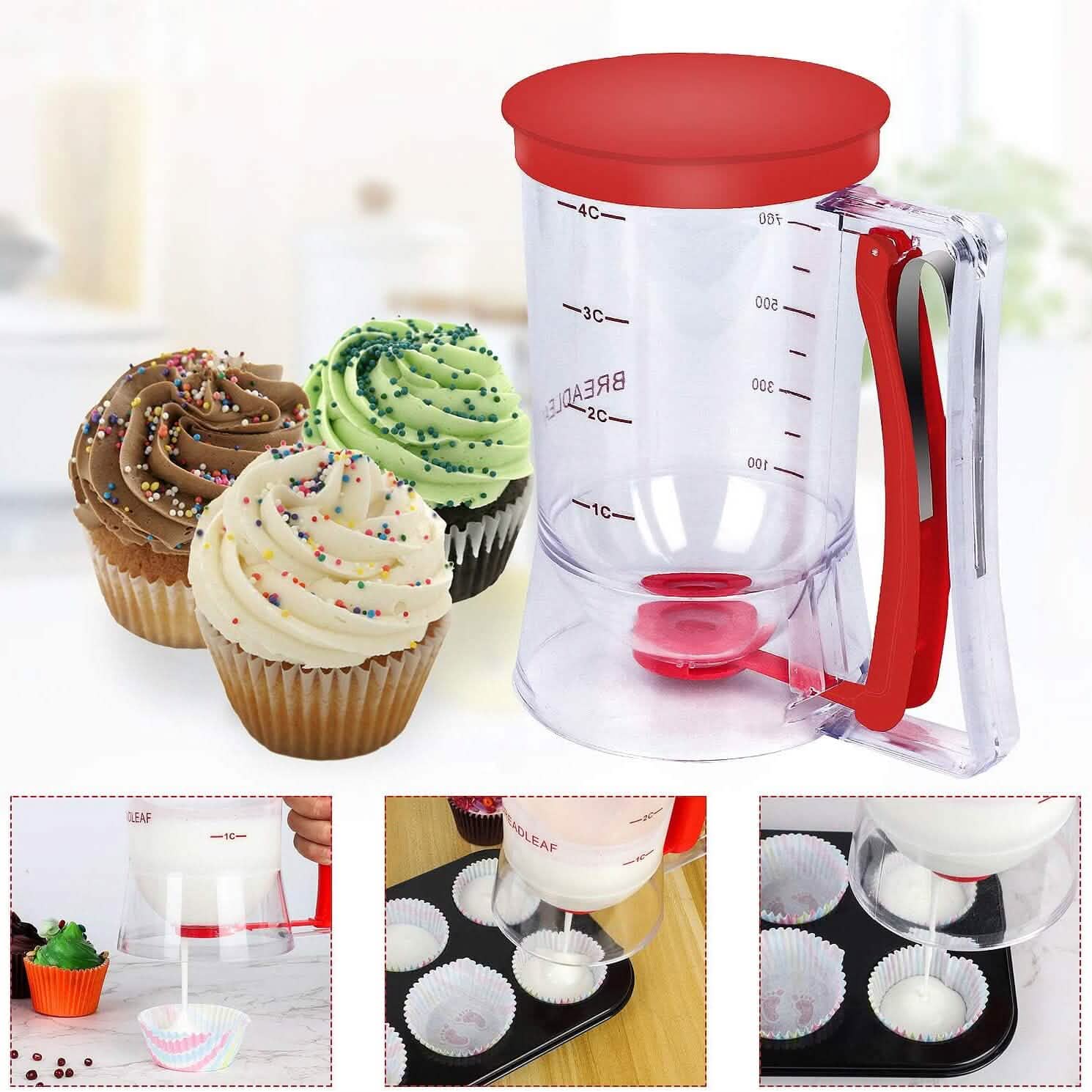 Pancake Cupcake Batter Dispenser DailySale