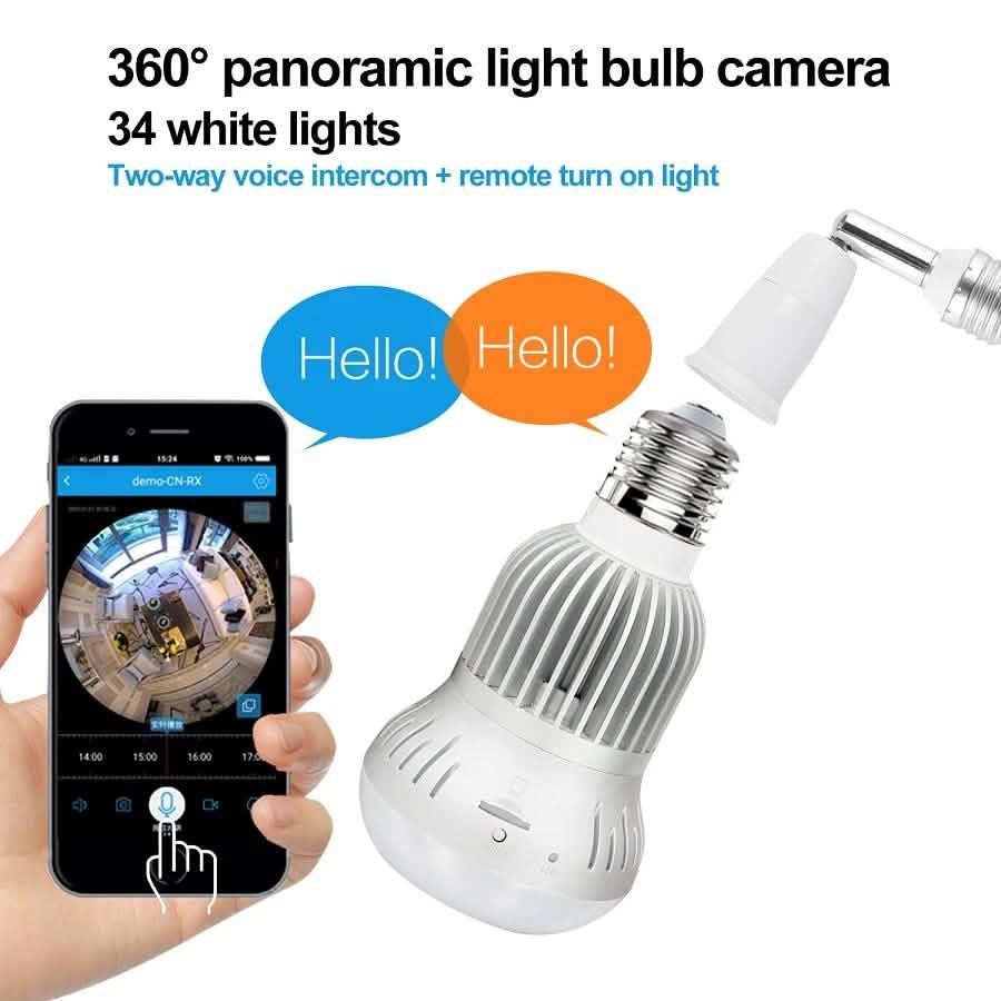 Panoramic Full HD 1080P Hidden Camera DailySale