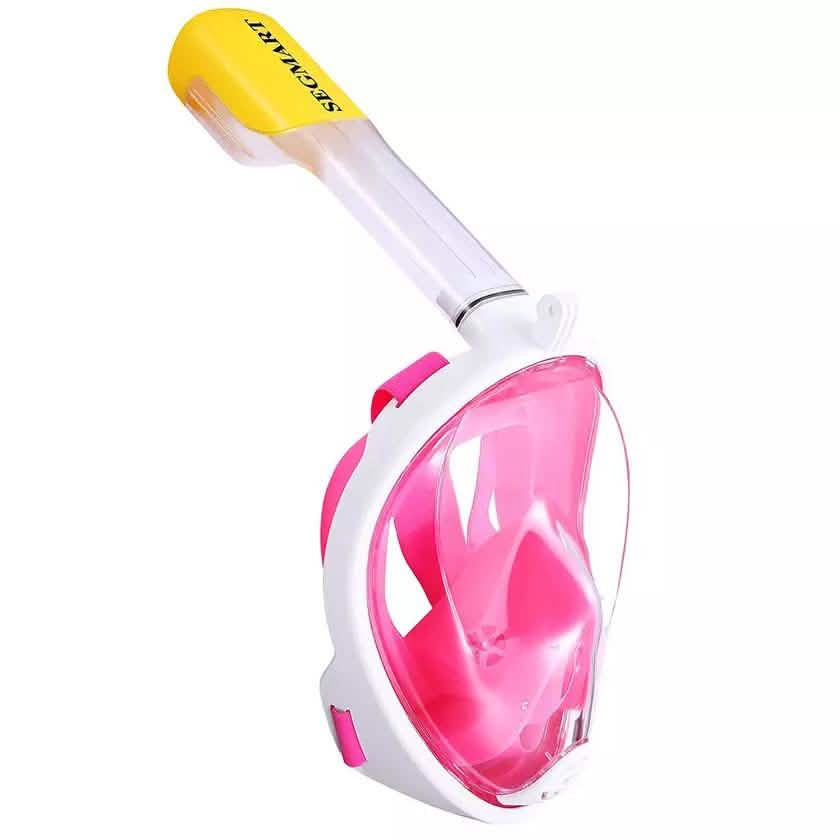 Panoramic Snorkeling Mask Full Face GoPro Compatible Snorkel Mask Scuba Mask DailySale