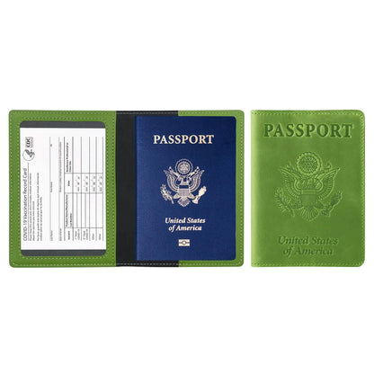 Passport Holder with Vaccination Card Protector DailySale