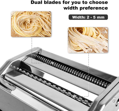 Pasta Maker Roller Machine Fettuccine DailySale