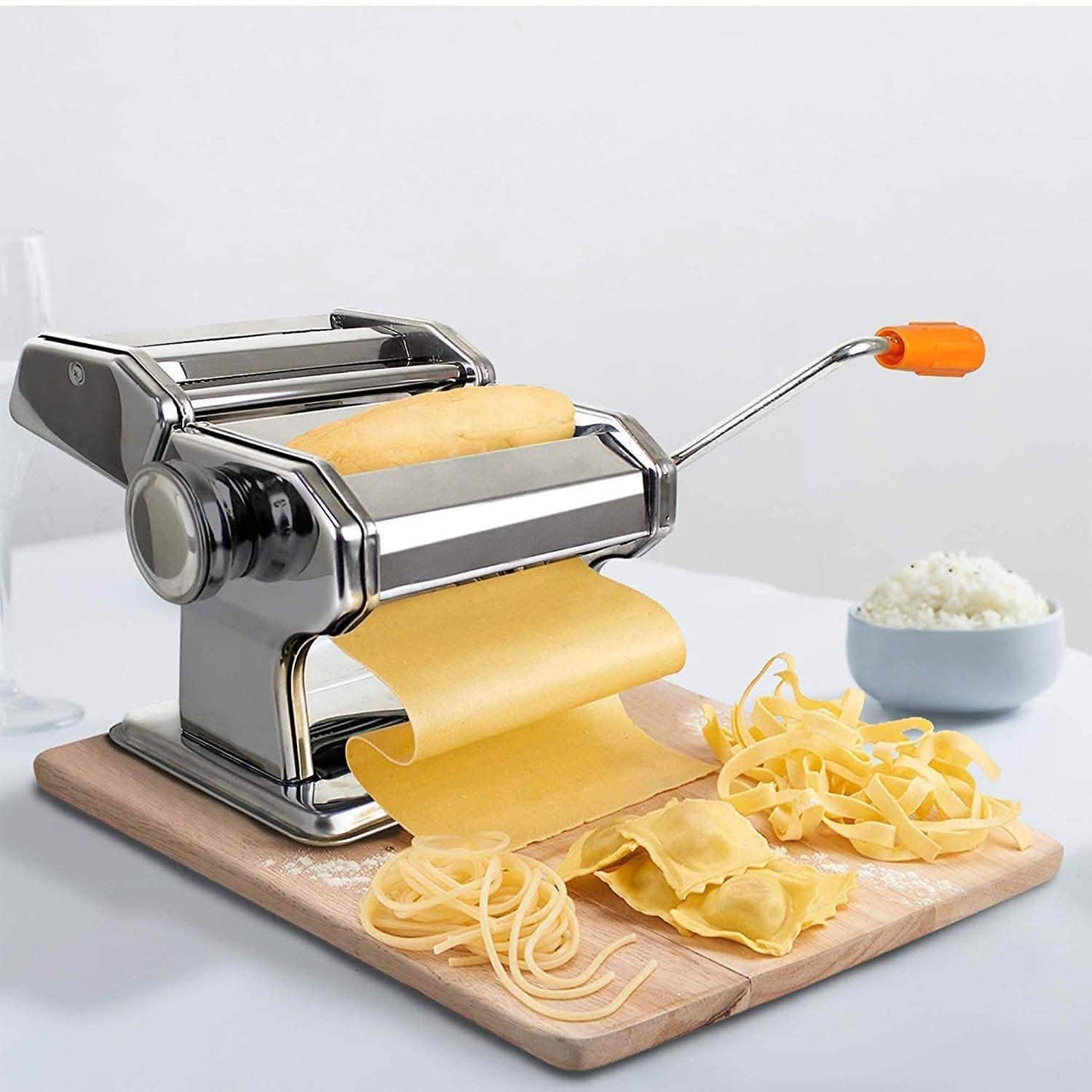 Pasta Maker Roller Machine Fettuccine DailySale