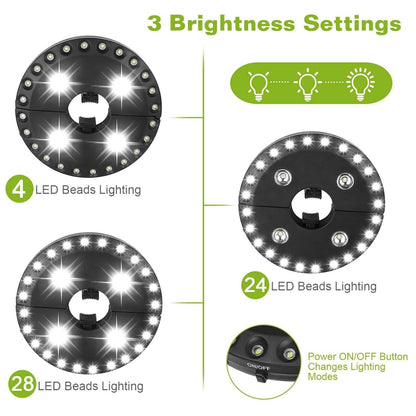 Patio Umbrella Lights LEDS Cordless DailySale