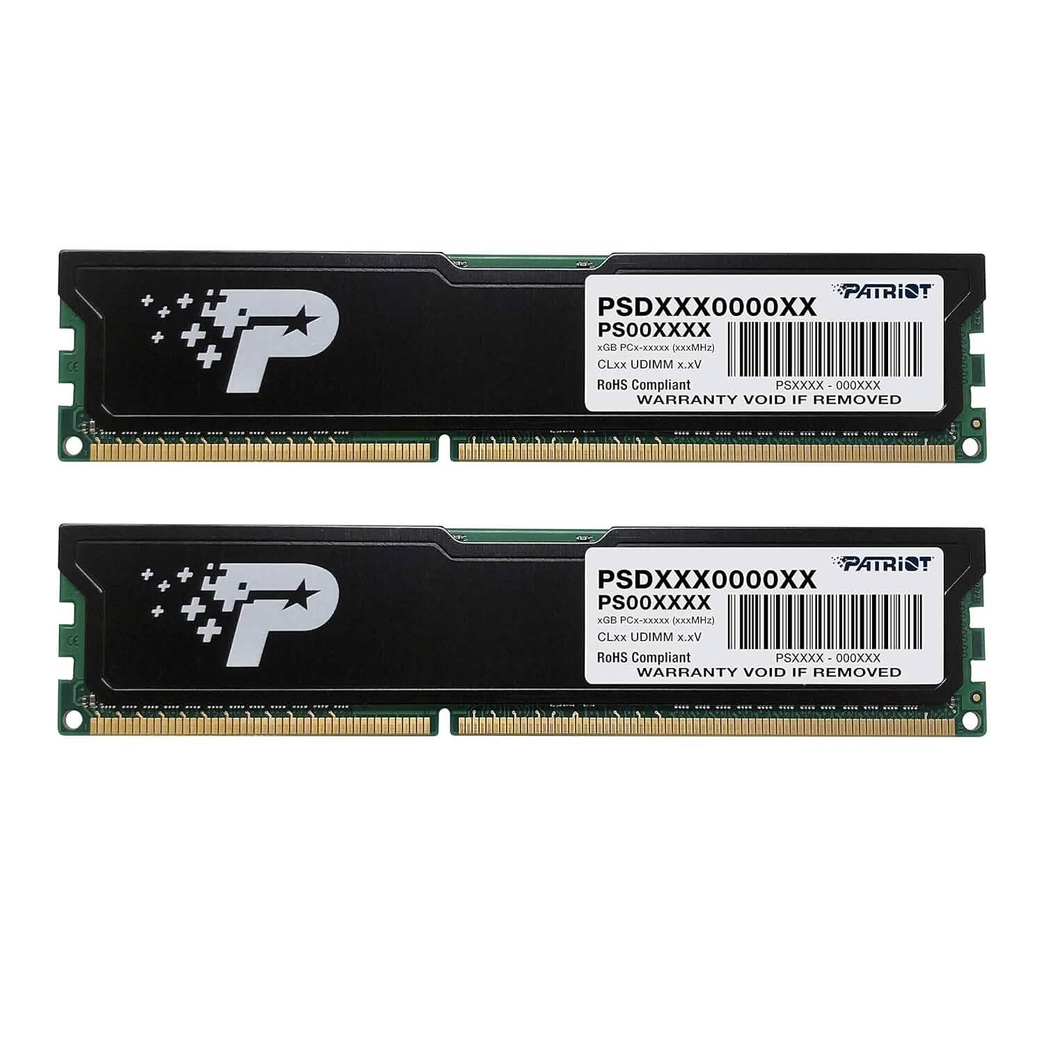 Patriot Memory Signature DDR3 16GB (2 x 8GB CL11 PC3-12800 (1600MHz) CAS 11 DIMM Kit with Heatshield  (Refurbished) DailySale