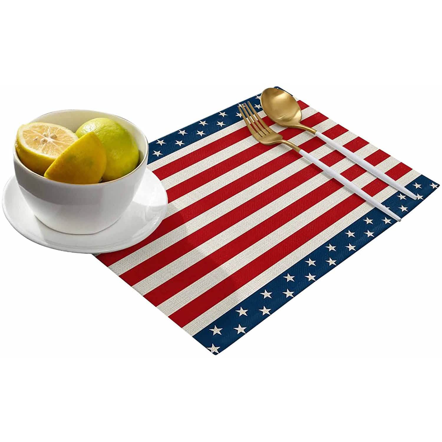 Patriotic Stars Placemats Set DailySale