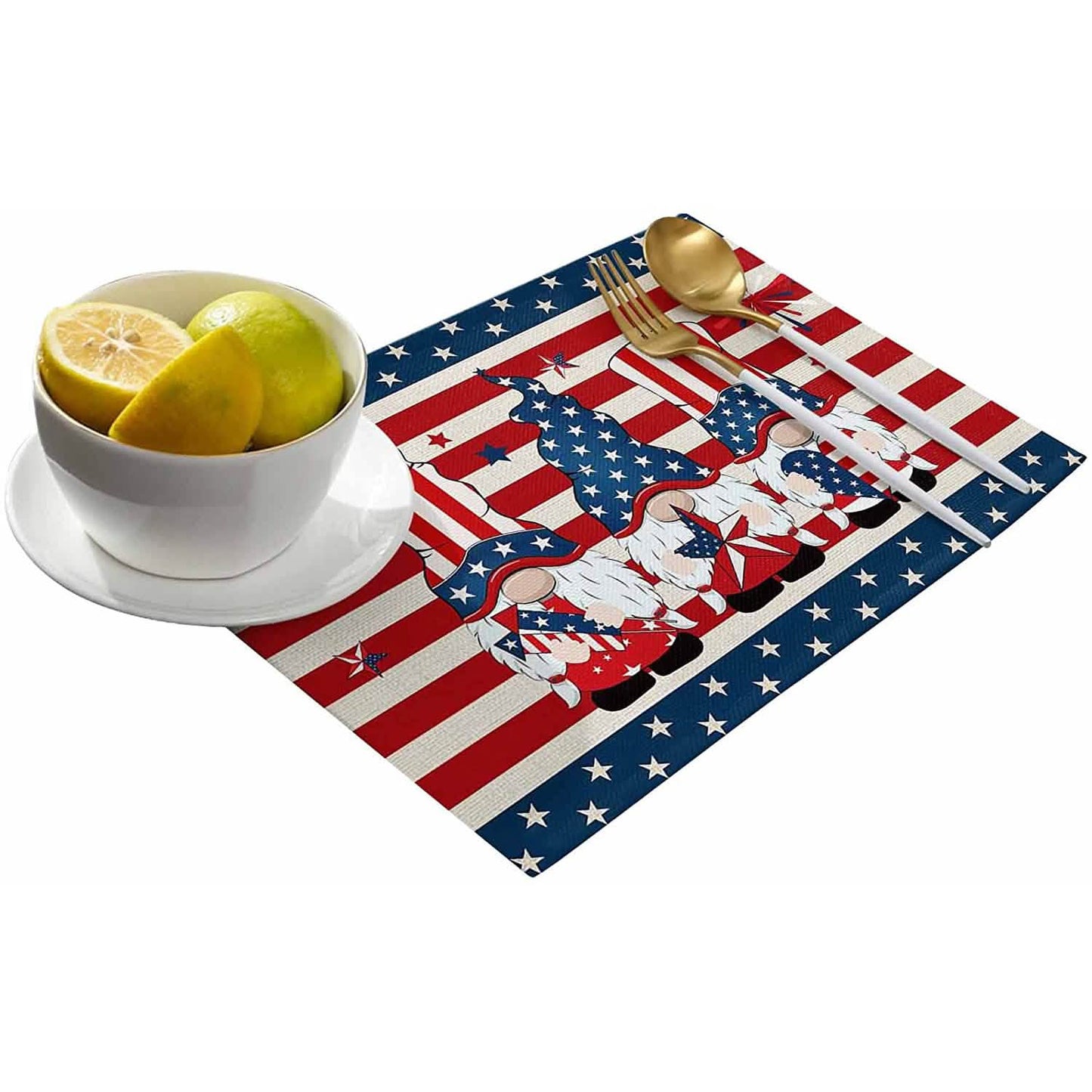 Patriotic Stars Placemats Set DailySale