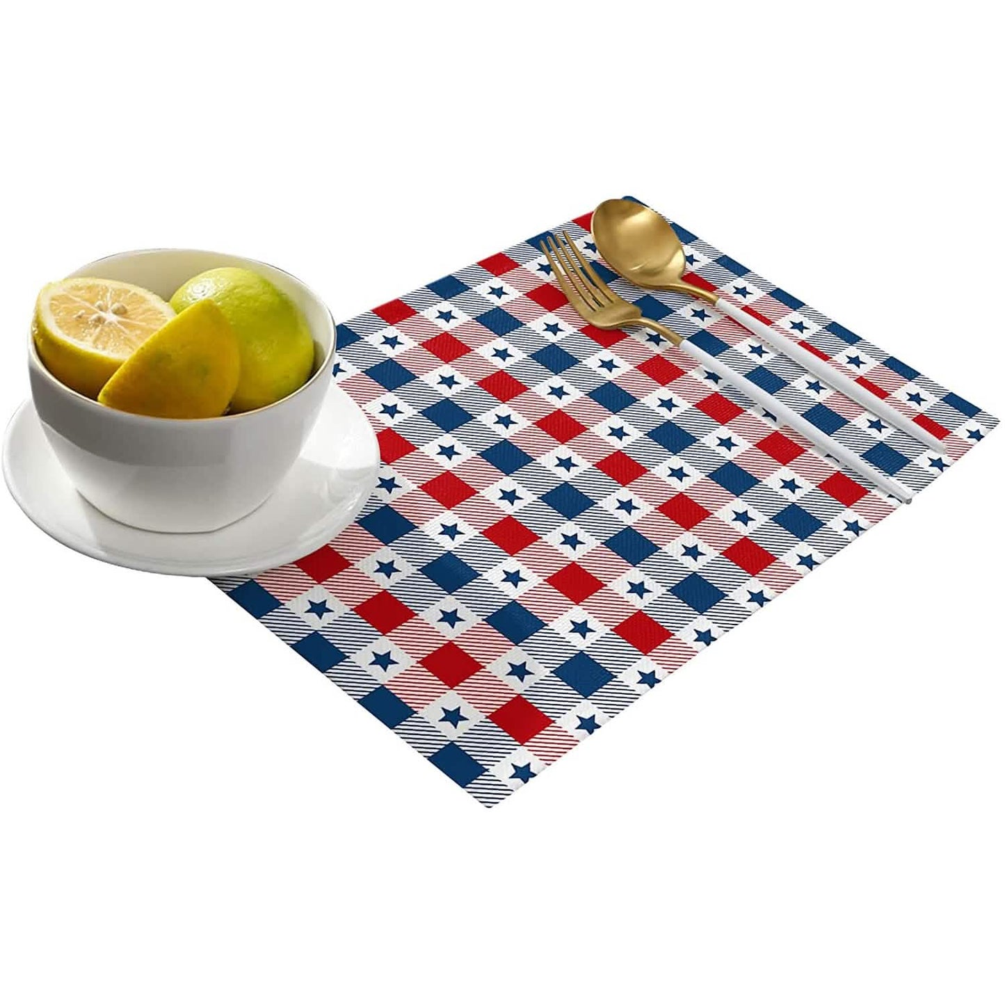 Patriotic Stars Placemats Set DailySale
