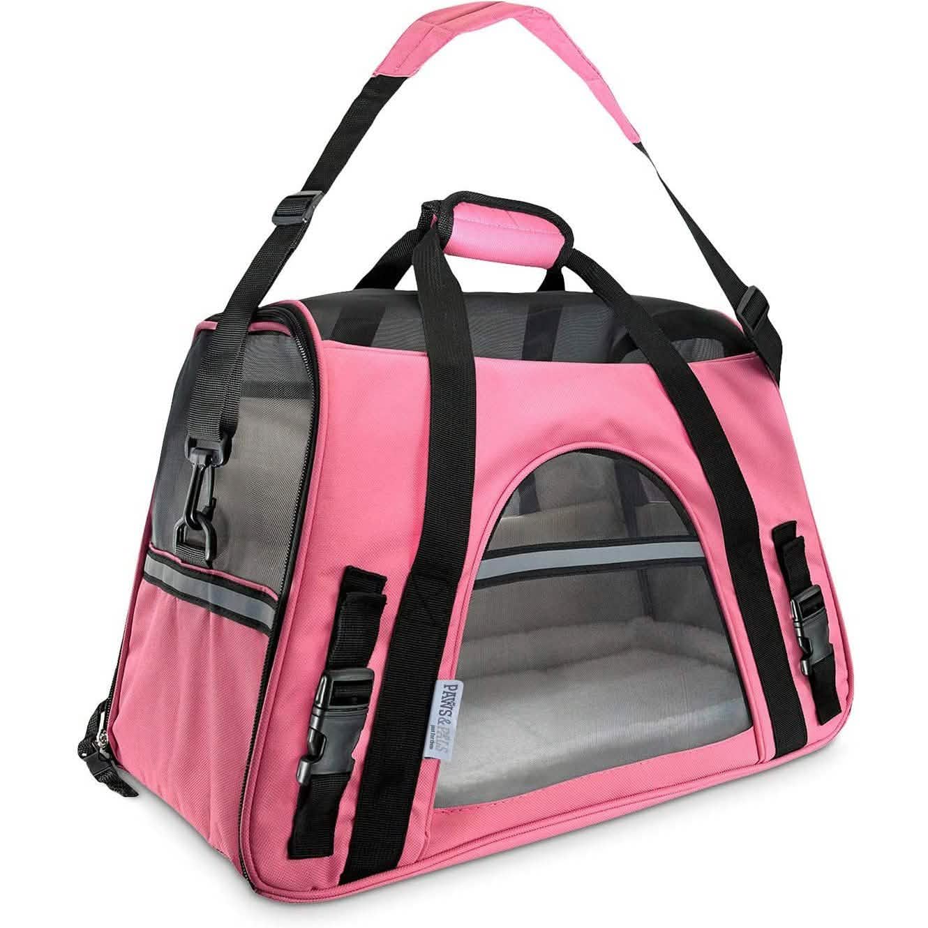 Paws & Pals Airline Approved Soft Sided Pet Carrier DailySale