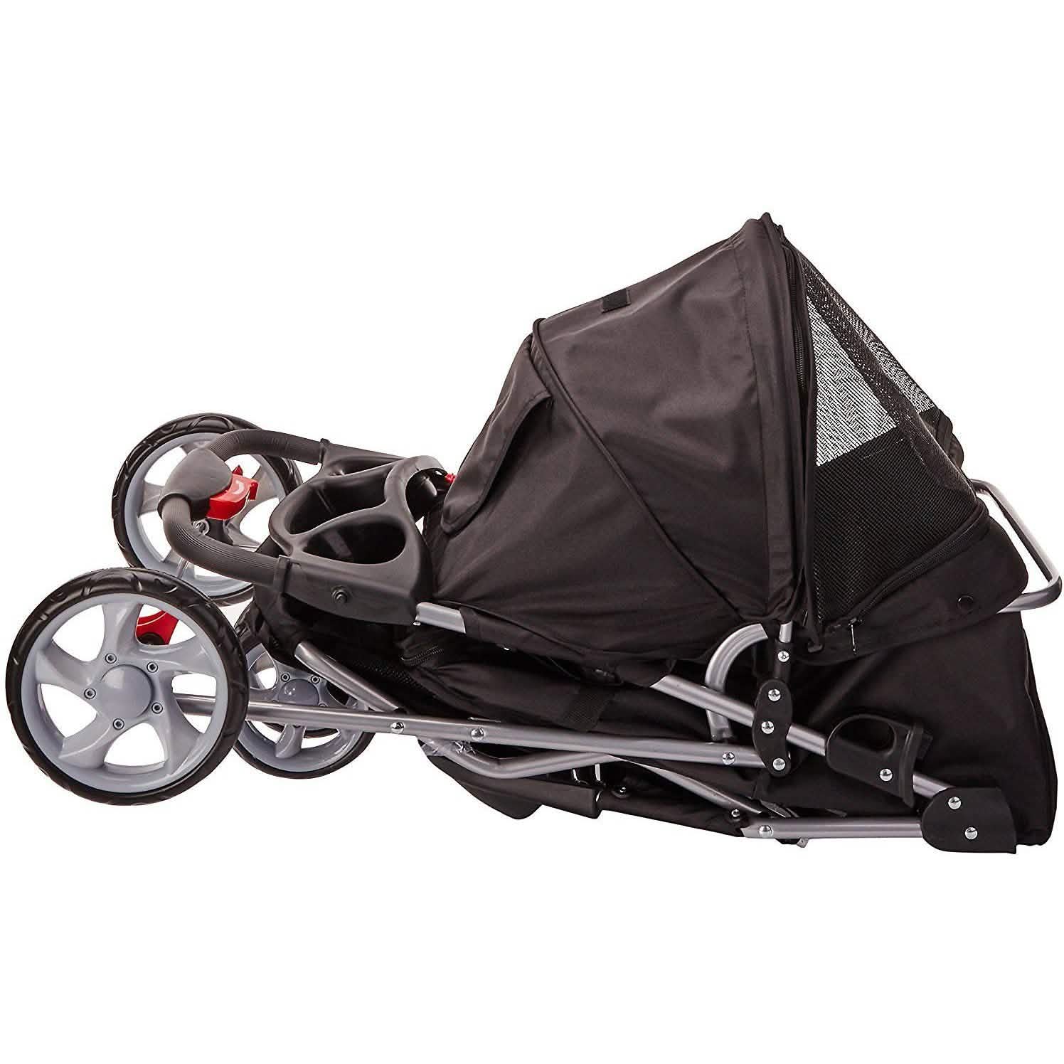 Paws & Pals Dog and Cat Folding Stroller DailySale