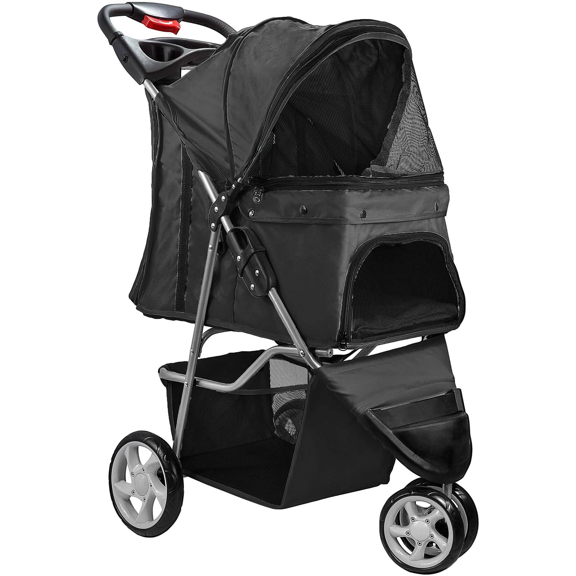 Paws & Pals Dog and Cat Folding Stroller DailySale