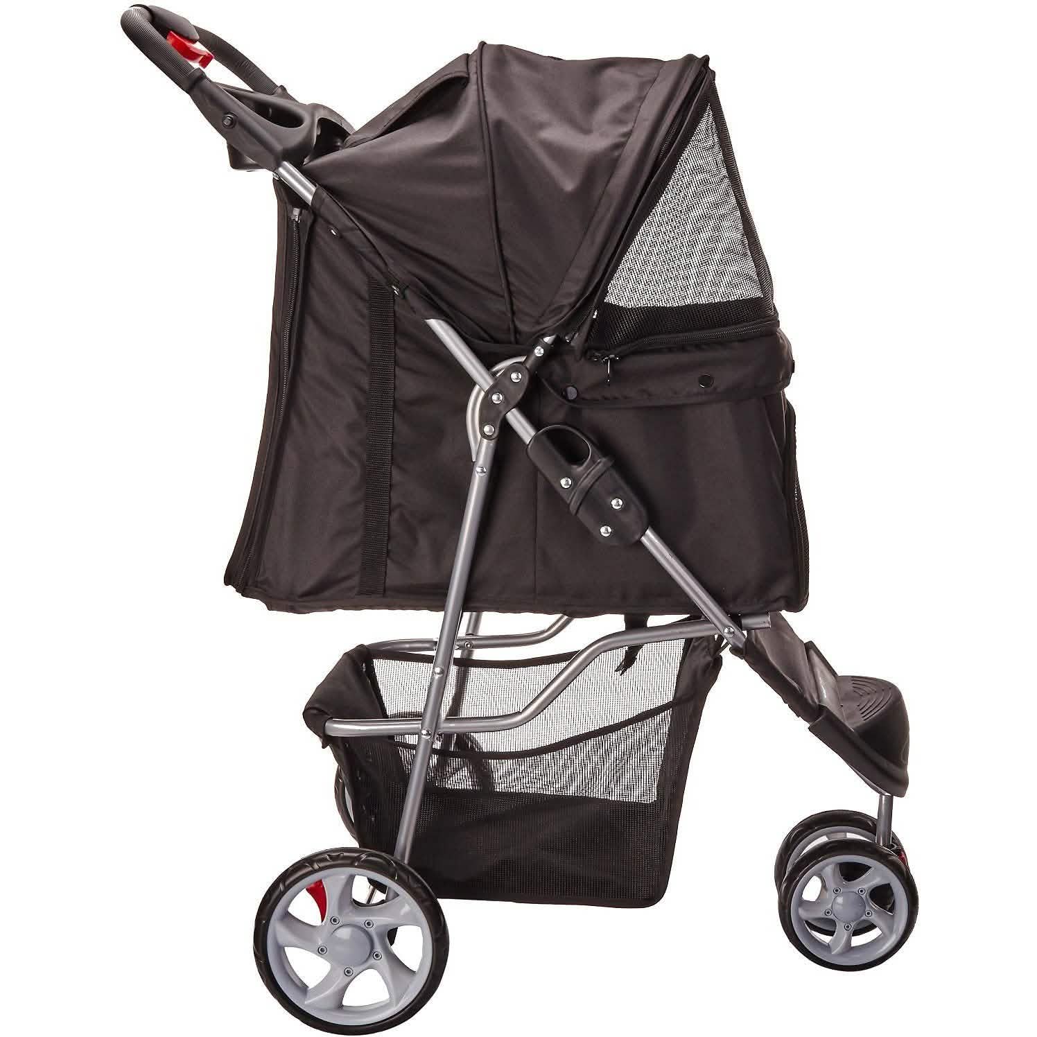 Paws & Pals Dog and Cat Folding Stroller DailySale