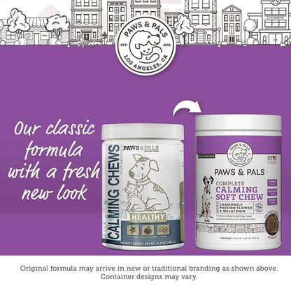 Paws & Pals Dog Calming Treats - Pet Anti Anxiety Supplement DailySale