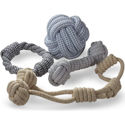 Paws & Pals Dog Chew Toys, Indestructible Cotton Braided Rope Toy DailySale