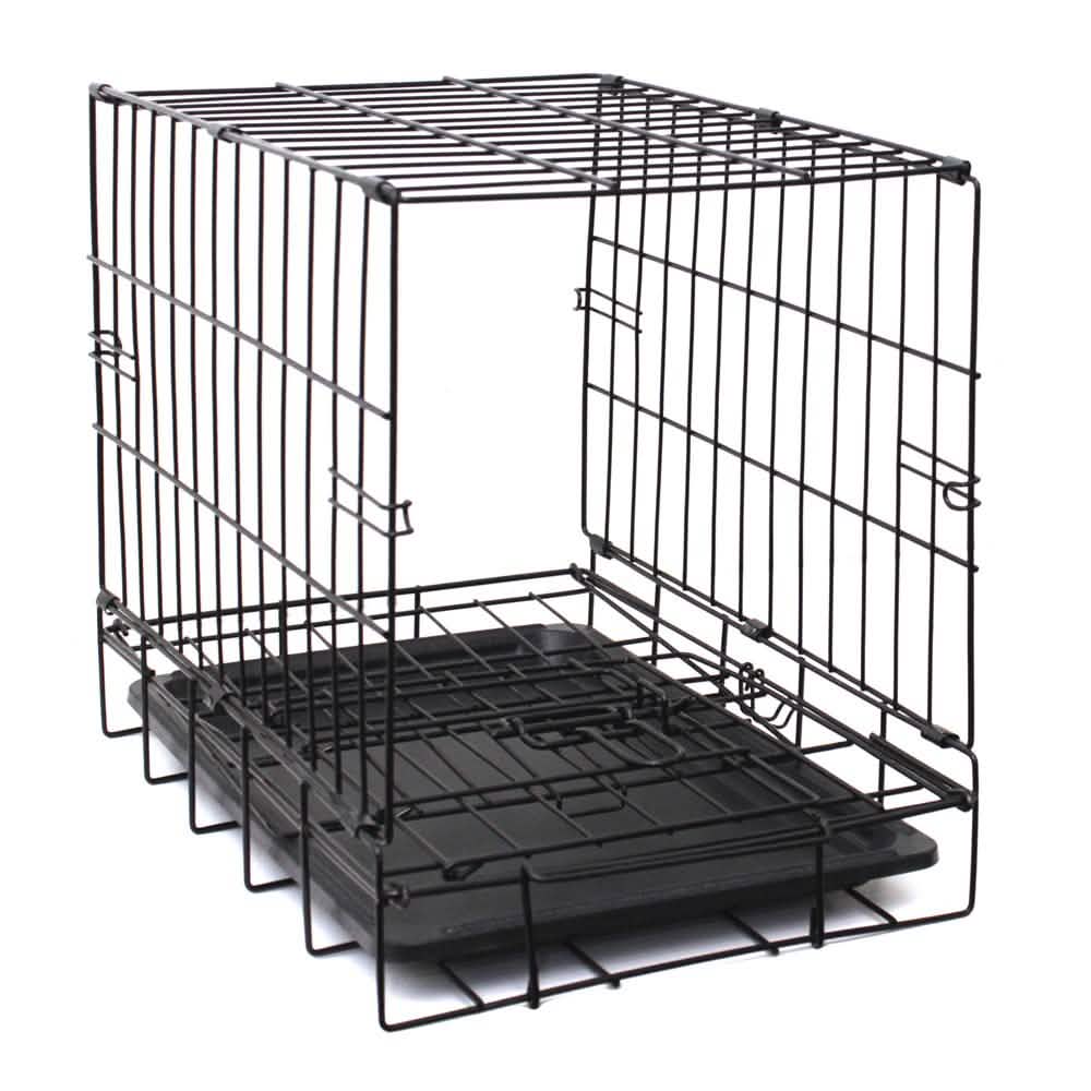 Paws & Pals Double Door Wire Dog Crate with Tray DailySale