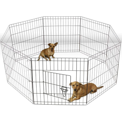 Paws & Pals Large Hammigrid Wire Folding 8-Panel Pop-Up Kennel DailySale