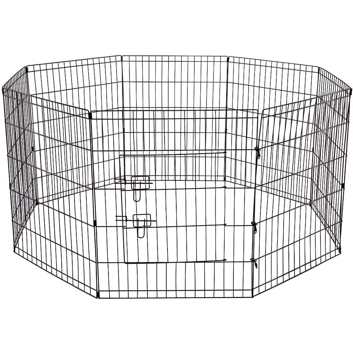 Paws & Pals Large Hammigrid Wire Folding 8-Panel Pop-Up Kennel DailySale