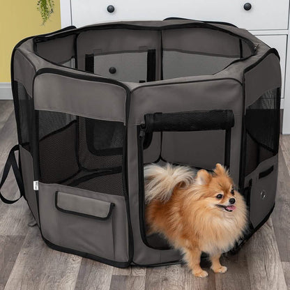 Paws & Pals Portable Pet Playpen with Blanket DailySale