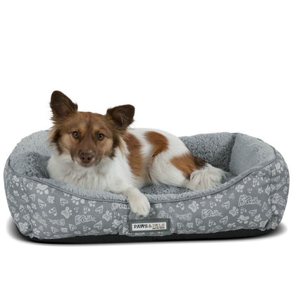 Paws & Pals Print Pet Bed DailySale