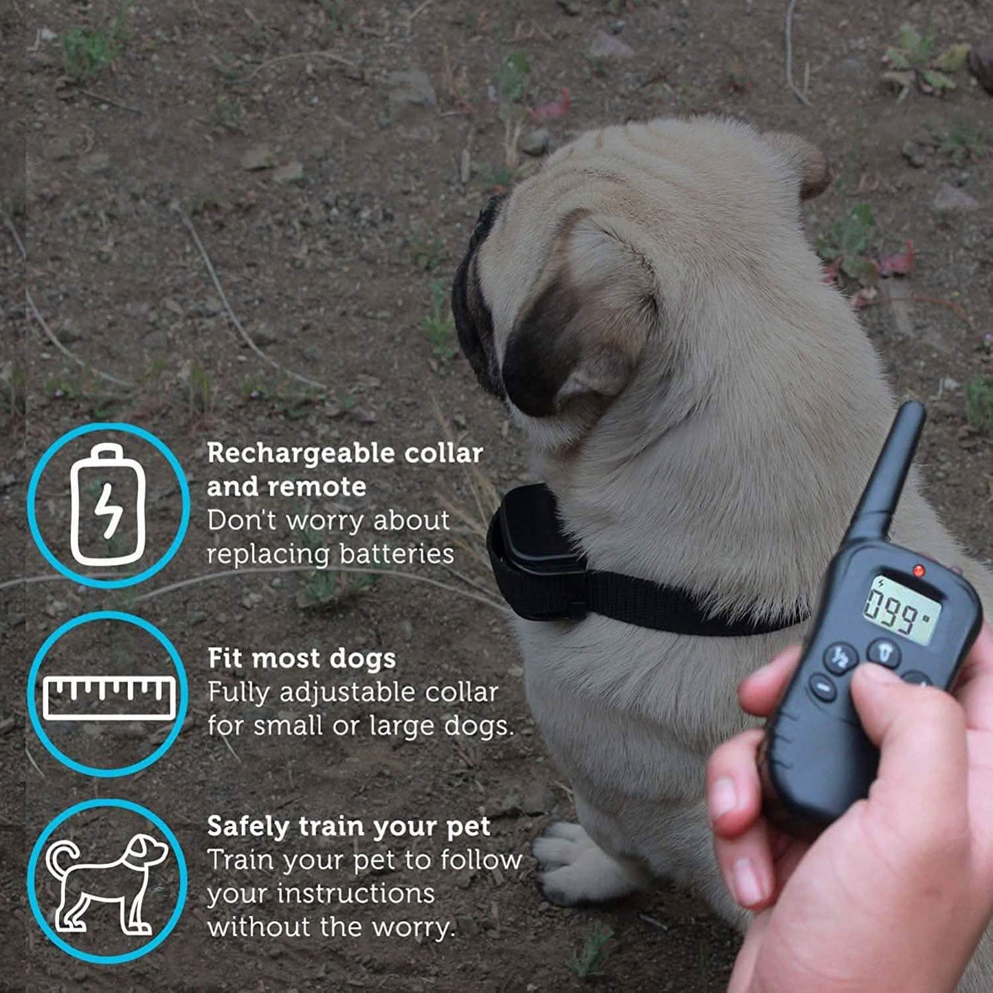 Paws & Pals Shock Collar for Dogs DailySale
