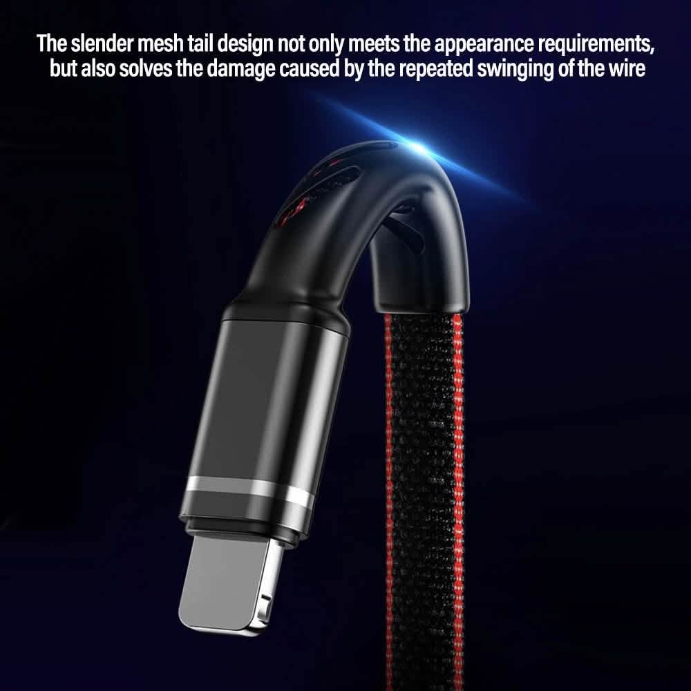 PBG 3-in-1 Cable Mesh/Nylon Braided HQ Multi Device Charging (Lightning, USB-C , Micro) DailySale