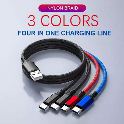 PBG 4-in-1 Cable 3A Nylon Braided DailySale