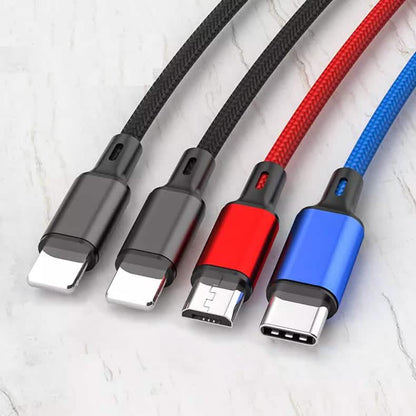 PBG 4-in-1 Cable 3A Nylon Braided DailySale