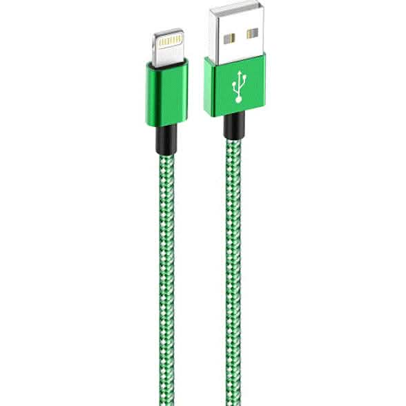 PBG 4 Port LED Car Charger and 6Ft. Lightning Cable Combo DailySale