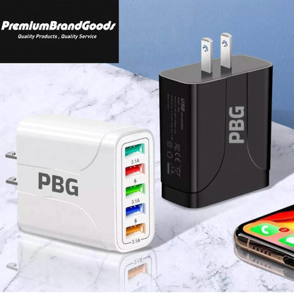 PBG 5 Port Wall Charger DailySale