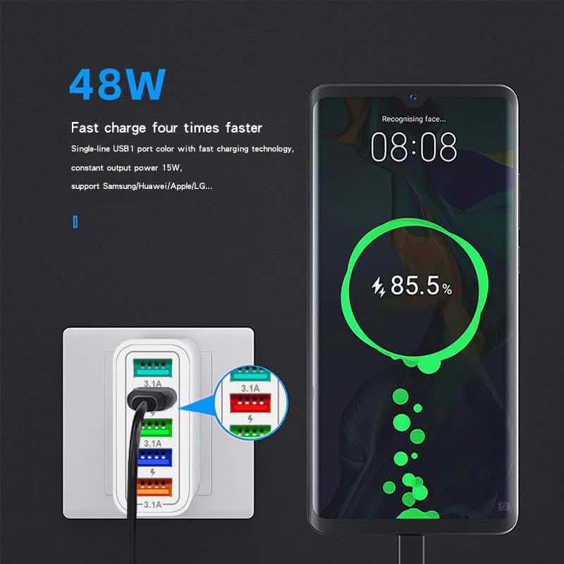 PBG 5 Port Wall Charger DailySale