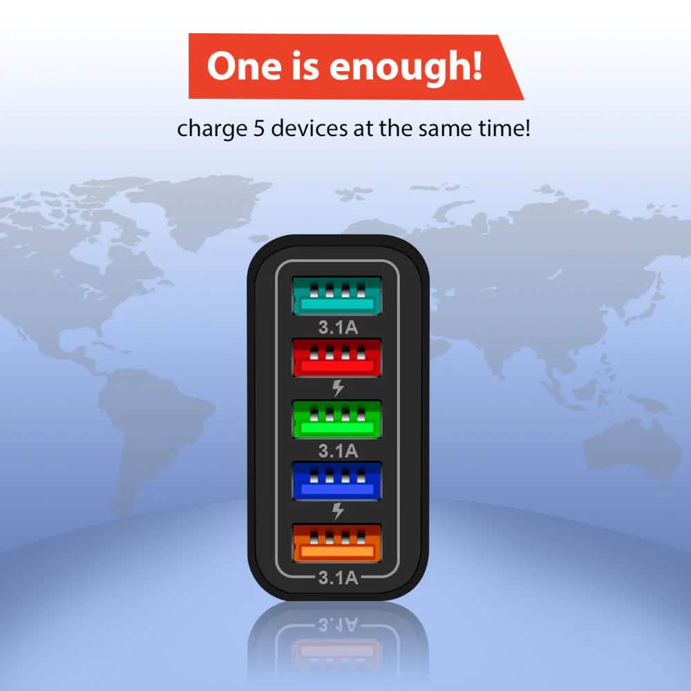 PBG 5 Port Wall Charger DailySale