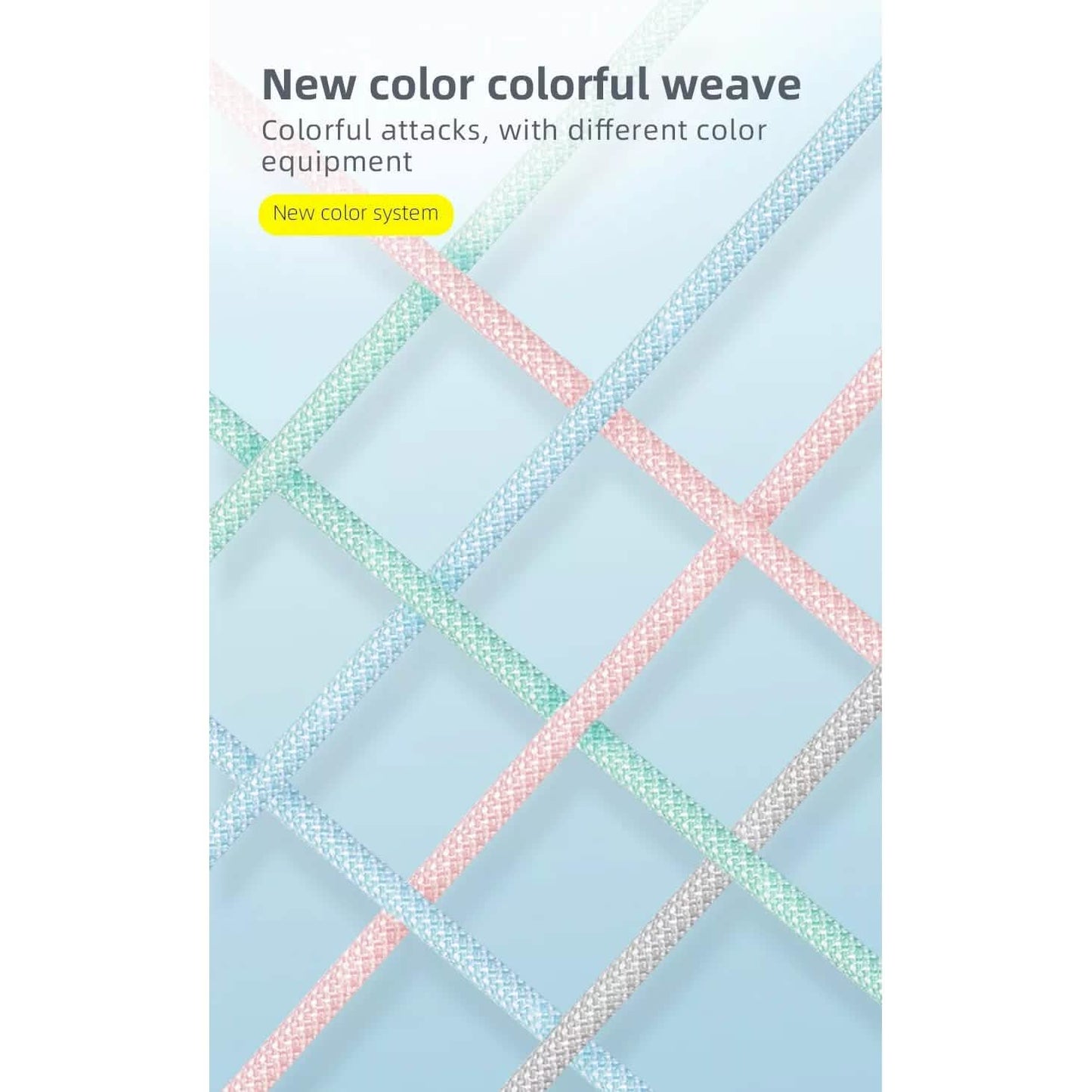 PBG Macaron USB-C TO C Cable's 3 (PD Type C to 8 Pin) DailySale