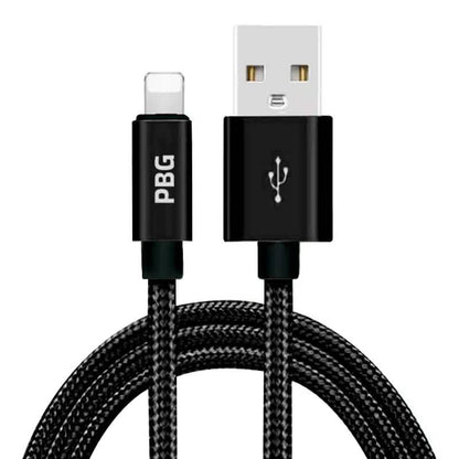 PBG XL 10Ft. Lightning Cable's Nylon Woven Protection DailySale