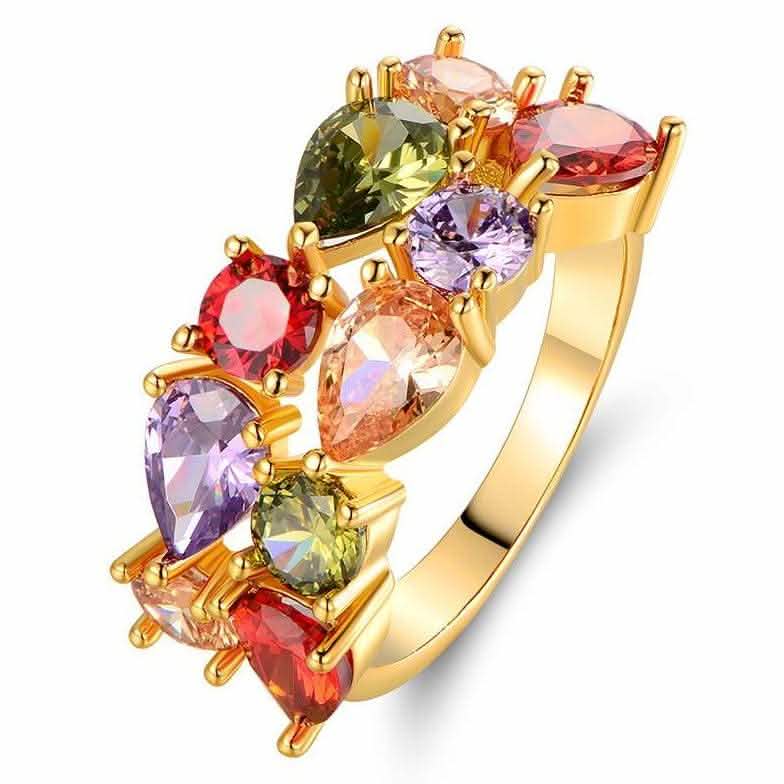 Peermont Lab-Created Multi Gemstone Ring - Assorted Sizes DailySale