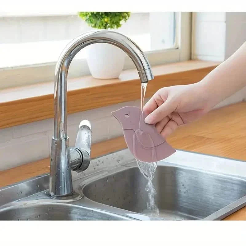 Penguin-shaped Soft Kitchen Stain Scraper Tool DailySale