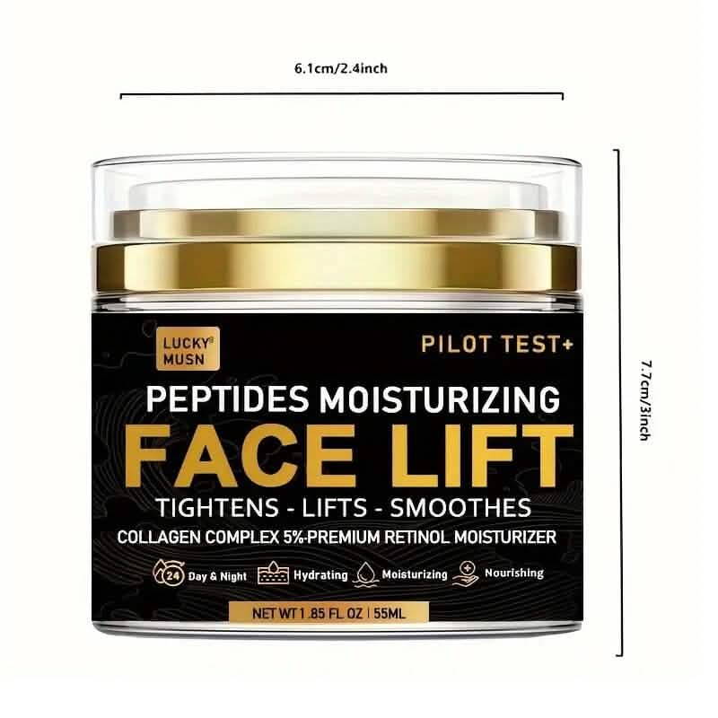 Peptides Face Lift Cream - Deeply Moisturizing, Firming and Lifting Skin DailySale
