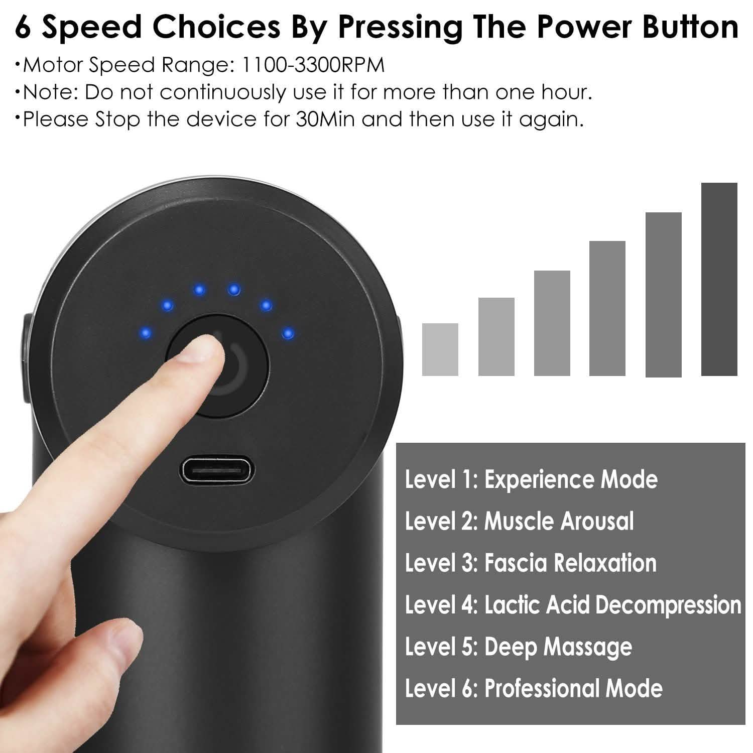 Percussion Rechargeable Massage Gun DailySale