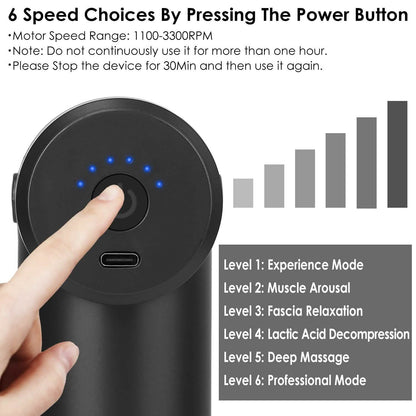 Percussion Rechargeable Massage Gun DailySale