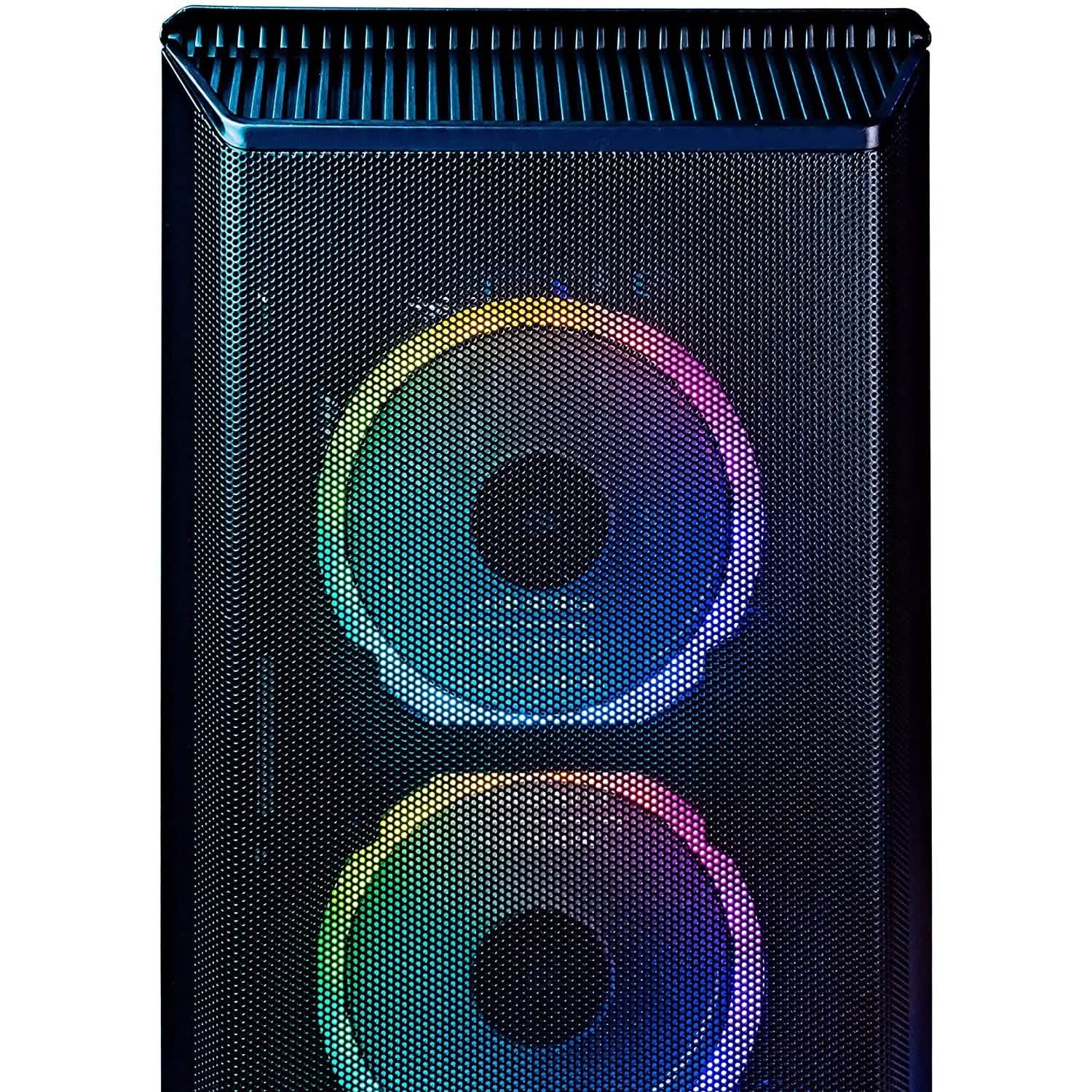 Periphio Centaur Prebuilt RGB Gaming Computer 16GB DDR4 RAM 500GB NVMe M.2 SSD + 1TB HDD (Refurbished) DailySale