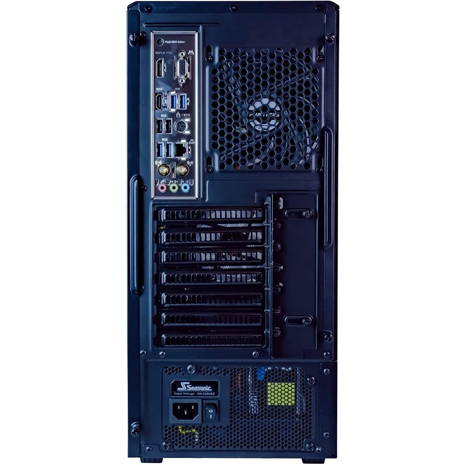 Periphio Centaur Prebuilt RGB Gaming Computer 16GB DDR4 RAM 500GB NVMe M.2 SSD + 1TB HDD (Refurbished) DailySale