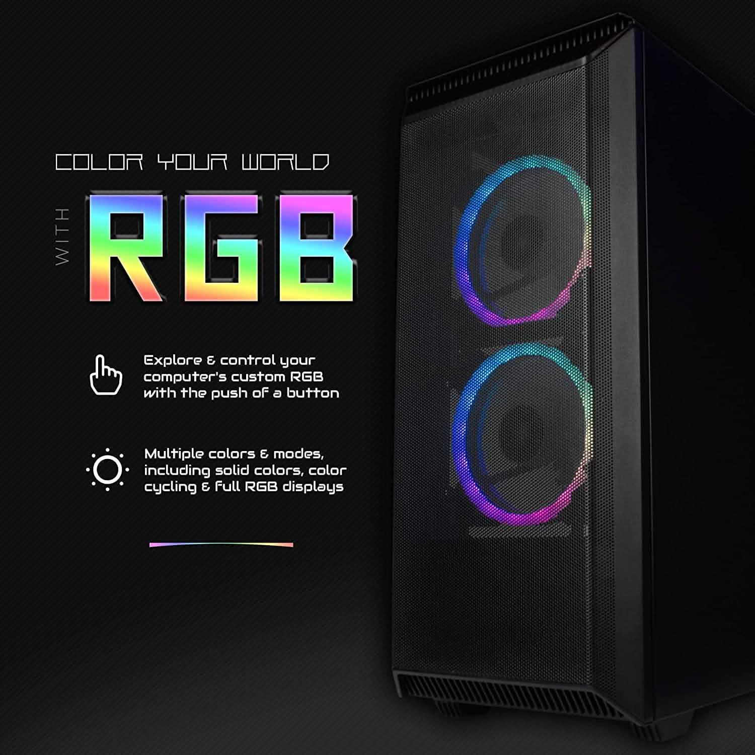Periphio Chimera Prebuilt RGB Gaming Computer (Refurbished) DailySale