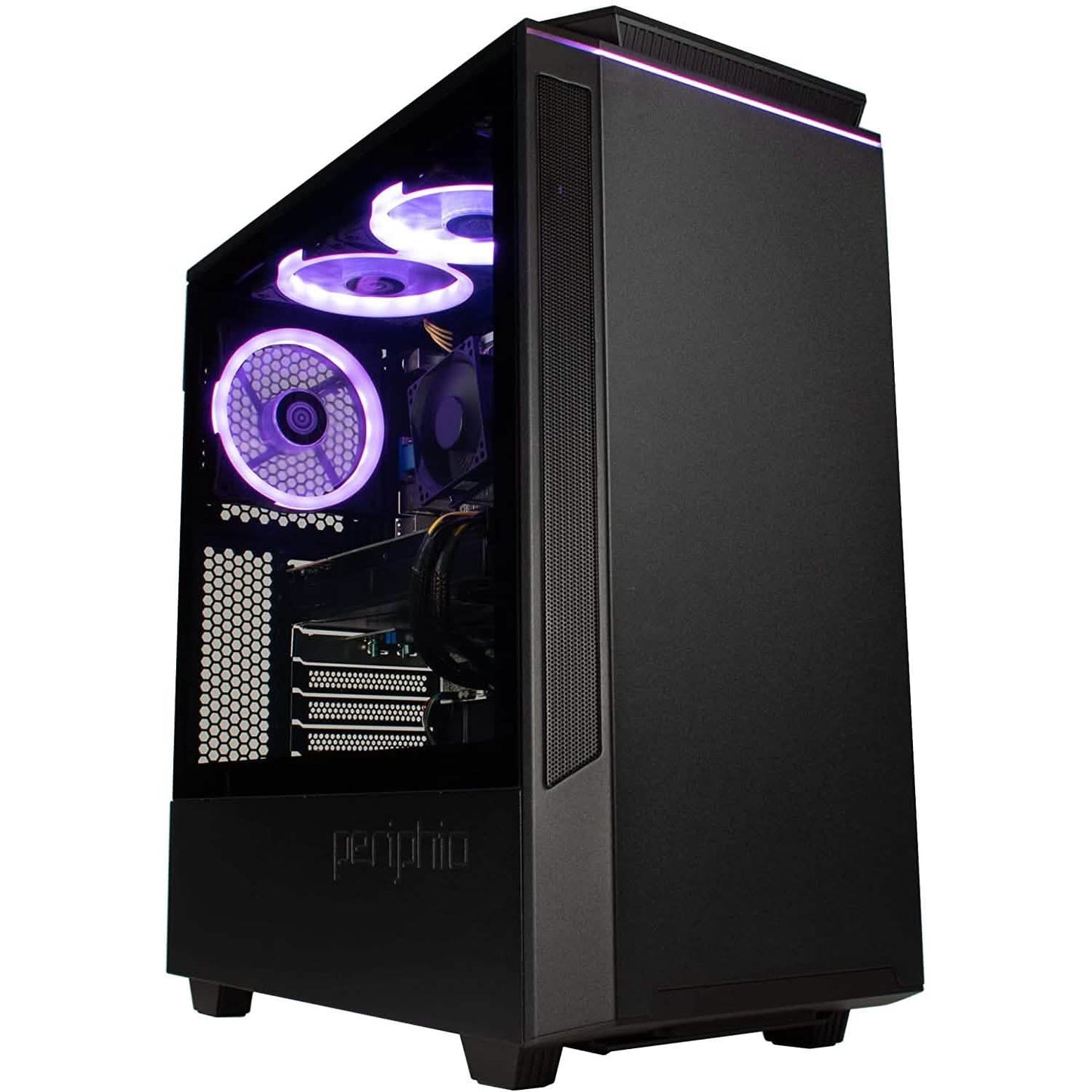 Periphio Ghoul Prebuilt Gaming PC Computer Tower 16GB RAM 120GB SSD + 500GB HDD (Refurbished) DailySale