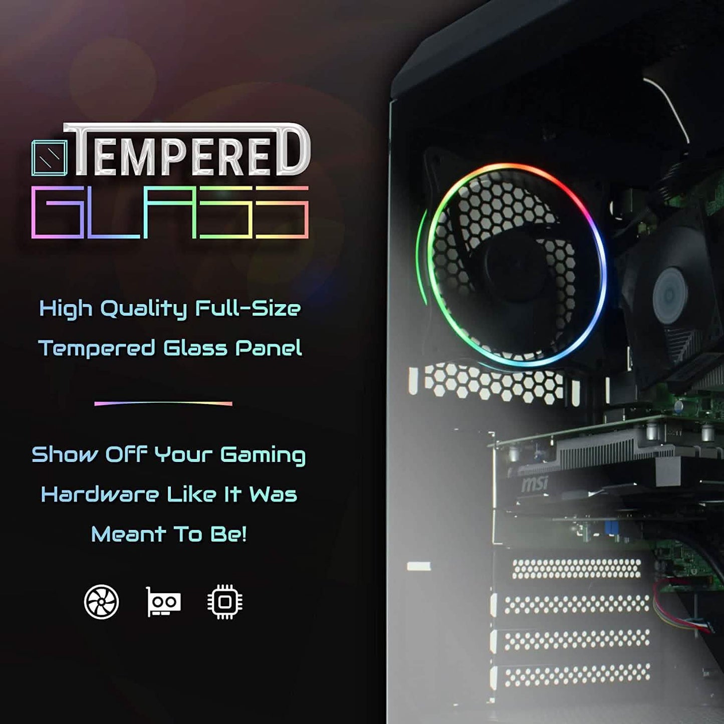 Periphio Hydra Gaming PC Tower Desktop Computer (Refurbished) DailySale